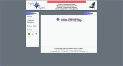 Desktop Screenshot of crystal-system.com