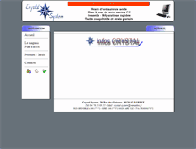Tablet Screenshot of crystal-system.com